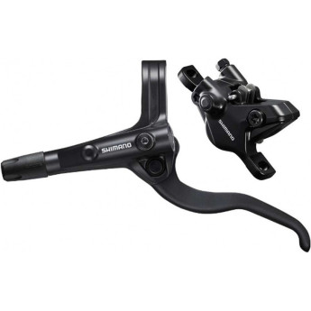 Тормоз дисковый SHIMANO DEORE, j-kit, BL(левый M6100)/BR(передний M6120, 4 поршня), полимерная колодка, 1000мм
